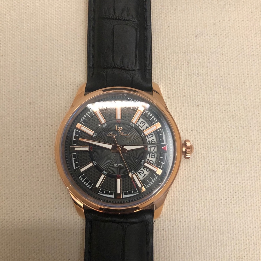 LUCIEN PICCARD ROSE GOLD WATCH